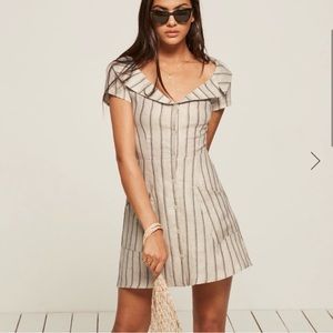 Reformation Ford Linen Dress